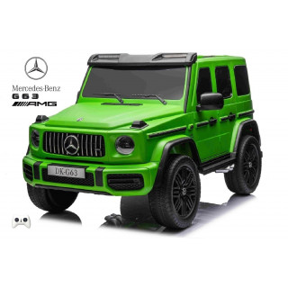 Mercedes G63 AMG 4x4 s 2,4G diaľkovým ovládaním, 4x200W, 2x24V/7Ah, zelená