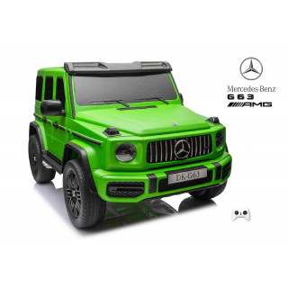 Mercedes G63 AMG 4x4 s 2,4G diaľkovým ovládaním, 4x200W, 2x24V/7Ah, zelená