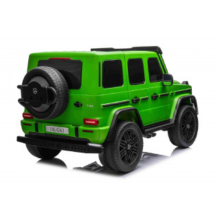 Mercedes G63 AMG 4x4 s 2,4G diaľkovým ovládaním, 4x200W, 2x24V/7Ah, zelená