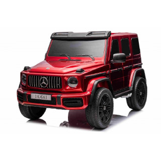 Mercedes G63 AMG 4x4 s 2,4G diaľkovým ovládaním, 4x200W, 2x24V/7Ah, vínová metalíza