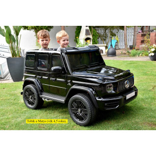 Mercedes G63 AMG 4x4 s 2,4G diaľkovým ovládaním, 4x200W, 2x24V/7Ah, zelená