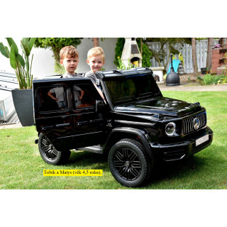 Mercedes G63 AMG 4x4 s 2,4G diaľkovým ovládaním, 4x200W, 2x24V/7Ah, zelená